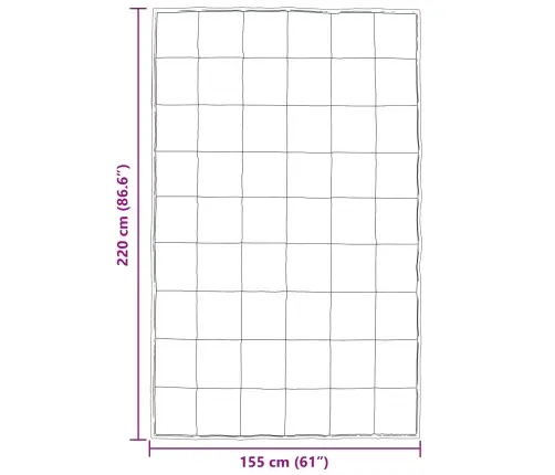 Vasaras Segas Melna 220 X 155 Cm Satīns Un Mikrošķiedra Vidaxl