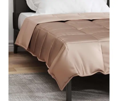 Täispika Aasta Tekk Kuldne 200 X 140 Cm Satiin Ja Mikrofiber