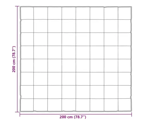 Täispika Aasta Tekk Must 200 X 200 Cm Satiin Ja Mikrofiber