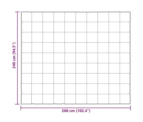 Pilnas Gada Sega Melna 240 X 260 Cm Satīns Un Mikrošķiedra Vidaxl