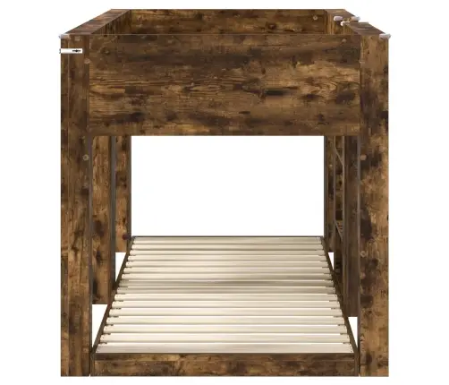 Divguļamā Gulta Bērniem Dūmaka Ozols 90 X 200 Cm Vidaxl