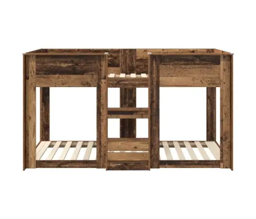 Kiipevoodi Lastele Vana Puit 90 X 200 Cm Tehispuit