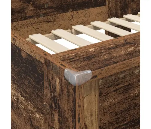 Divguļamā Gulta Bērniem Vecs Koks 100 X 200 Cm Vidaxl