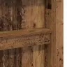 Dviaukštės Lovos Rėmas Su Stalu Senas Medis 75 X 190 Cm