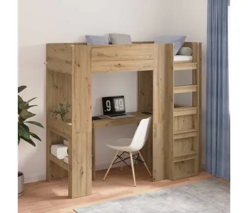 Narivoodi Raam Lauaga Käsitööpuu 75 X 190 Cm Tehispuit