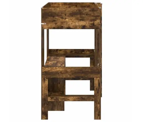 Narivoodi Raam Lauaga Suitsetatud Tamm 98.5 X 200 Cm Tehispuit