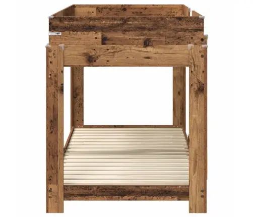 Divguļamā Gulta Bērniem Vecs Koks 90 X 200 Cm Inženierijas Koks Vidaxl