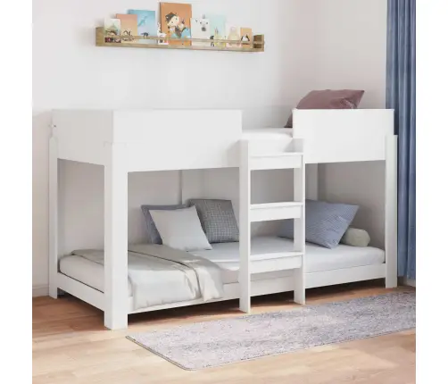 Kiipevoodi Lastele Valge 100 X 190 Cm Tehispuit