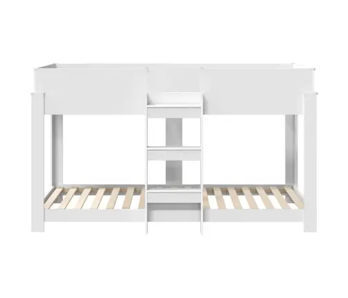 Kiipevoodi Lastele Valge 100 X 190 Cm Tehispuit