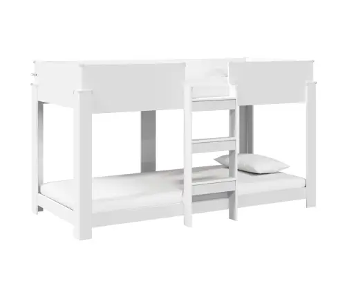 Kiipevoodi Lastele Valge 100 X 190 Cm Tehispuit