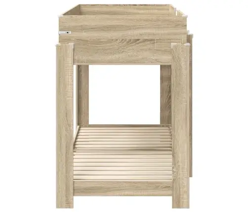 Divguļamā Gulta Bērniem Ar Matraci Sonoma Ozols 80 X 190 Cm Vidaxl