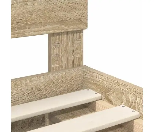 Gultas Rāmis Sonoma 200 X 200 Cm Ciets Priedes Koks Vidaxl