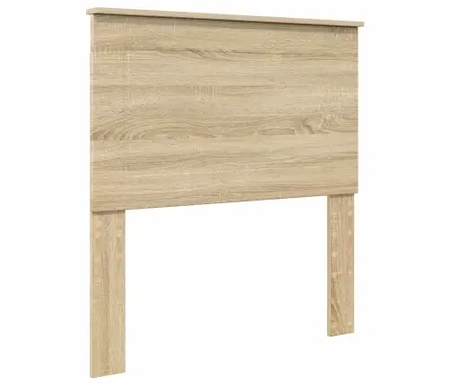 Gultas Rāmis Sonoma Ozols 75 X 190 Cm Ciets Priedes Koks Vidaxl