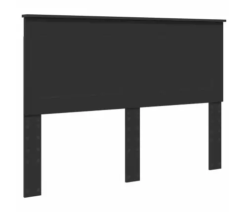 Gultas Rāmis Ar Atvilktni Melna 160 X 200 Cm Inženieru Koks Vidaxl