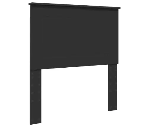 Gultas Rāmis Ar Atvilktni Melna 90 X 190 Cm Inženieru Koks Vidaxl