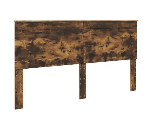 Gultas Rāmis Dūmaka Ozols 200 X 200 Cm Inženierijas Koks Vidaxl