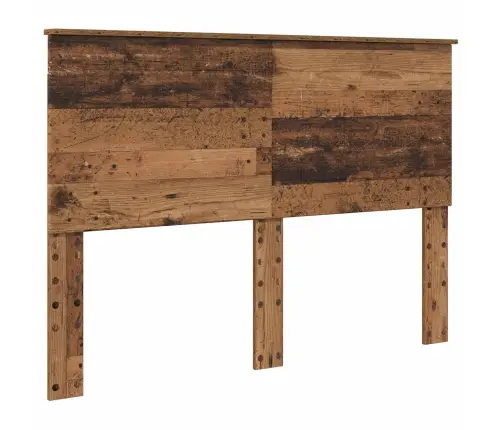 Gultas Rāmis Vecs Koks 140 X 190 Cm Inženierijas Koks Vidaxl