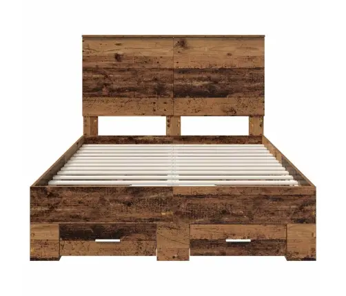 Lovos Rėmas Senas Medis 120 X 190 Cm Apdirbta Mediena