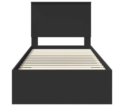 Lovos Rėmas Juodas Ir Sidabrinis 100 X 200 Cm Apdirbta Mediena