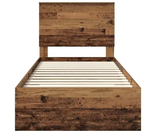 Lovos Rėmas Senas Medis 100 X 200 Cm Apdirbta Mediena