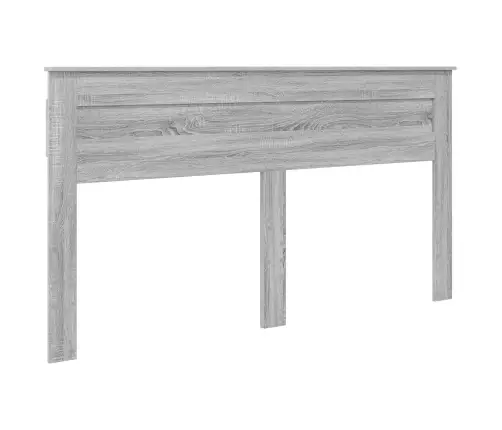 Gultas Rāmis Pelēks Sonoma 200 X 200 Cm Ciets Priedes Koks Vidaxl