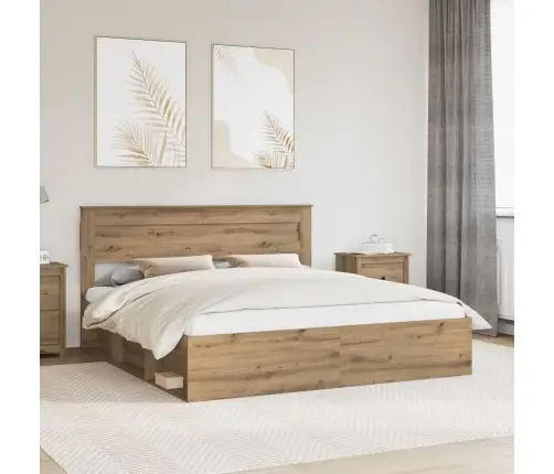 Lovos Rėmas Meistrų Ąžuolas 180 X 200 Cm Kietos Pušies Mediena