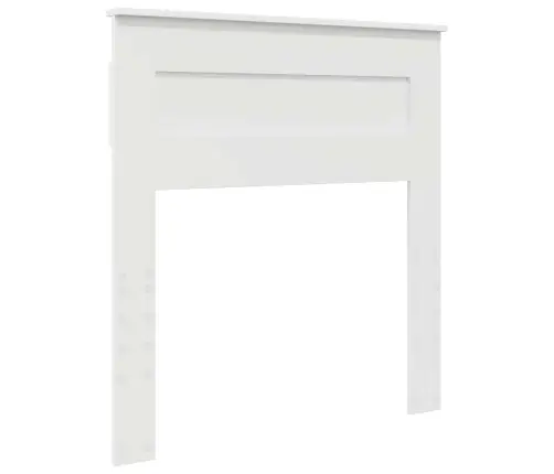 Gultas Rāmis Balts 100 X 200 Cm Ciets Priedes Koks Vidaxl