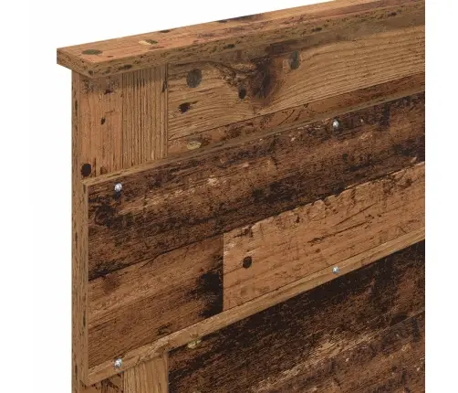 Gultas Rāmis Vecs Koks 90 X 190 Cm Ciets Priedes Koks Vidaxl