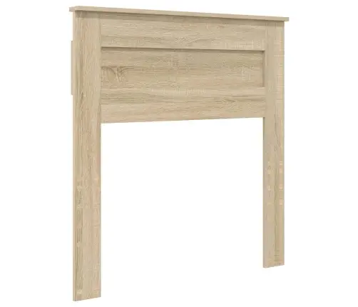 Gultas Rāmis Sonoma Ozols 75 X 190 Cm Ciets Priedes Koks Vidaxl