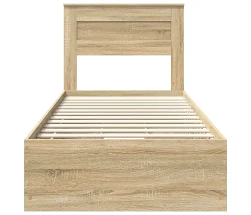 Lovos Rėmas Sonoma Ąžuolas 90 X 200 Cm Inžinerinė Mediena