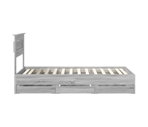 Voodi Raam Sahtliga Peaga Hall Sonoma 75 X 190 Cm Inseneripuit