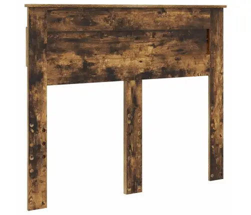 Saugos Lova Rūkyta Ąžuolas 120 X 190 Cm Apdirbta Mediena