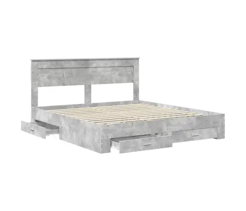 Gultas Rāmis Ar Atvilktni Ar Galvas Klāju Inženierijas Koks Vidaxl