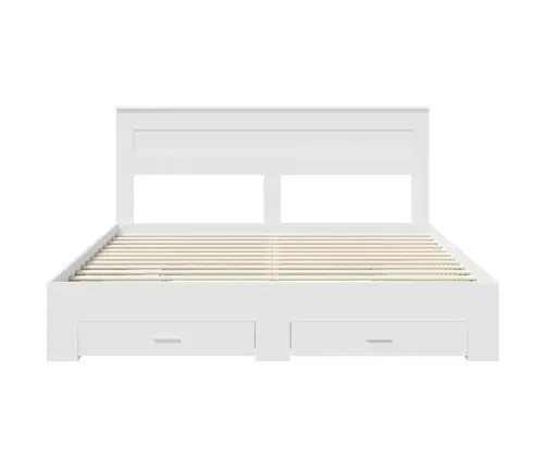 Lovos Rėmas Su Stalčių Su Galvūgalio Apdirbta Mediena