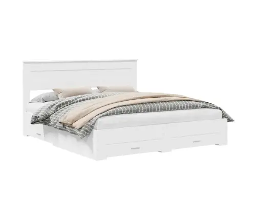 Lovos Rėmas Su Stalčių Su Galvūgalio Apdirbta Mediena