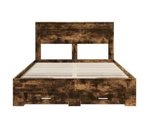 Lovos Rėmas Su Stalčių Su Galvūgalio Apdirbta Mediena