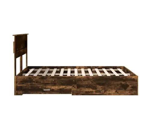 Lovos Rėmas Su Stalčių Su Galvūgalio Apdirbta Mediena