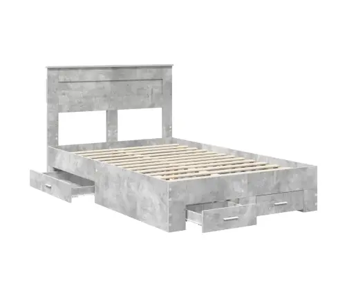 Gultas Rāmis Ar Atvilktni Ar Galvas Klāju Inženierijas Koks Vidaxl