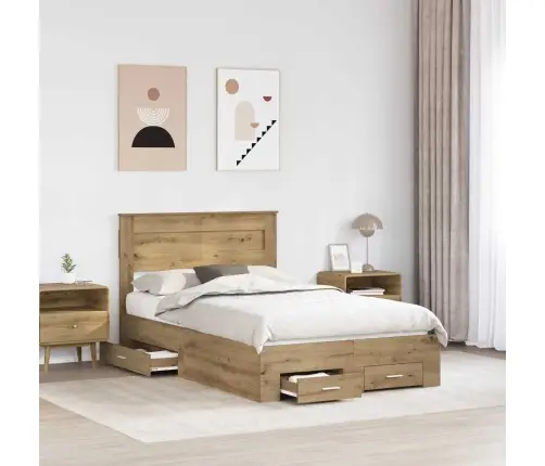 Lovos Rėmas Amatininkų Ąžuolas 135 X 190 Cm Apdirbta Mediena