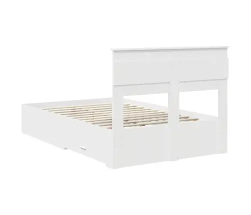 Voodi Raam Sahtliga Peaga Ladustamisega Tehispuit