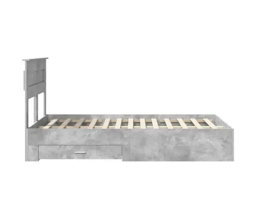 Gultas Rāmis Ar Atvilktni Ar Galvas Klāju Inženierijas Koks Vidaxl