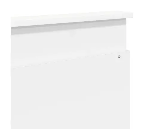 Lovos Rėmas Balta 200 X 200 Cm Kietos Pušies Mediena