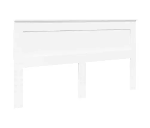 Lovos Rėmas Balta 200 X 200 Cm Kietos Pušies Mediena