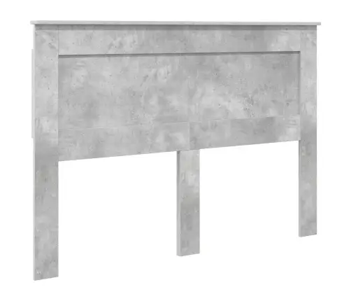 Gultas Rāmis Betons 160 X 200 Cm Ciets Priedes Koks Vidaxl