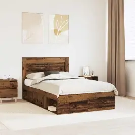 Lovos Rėmas Senas Medis 135 X 190 Cm Kietos Pušies Mediena