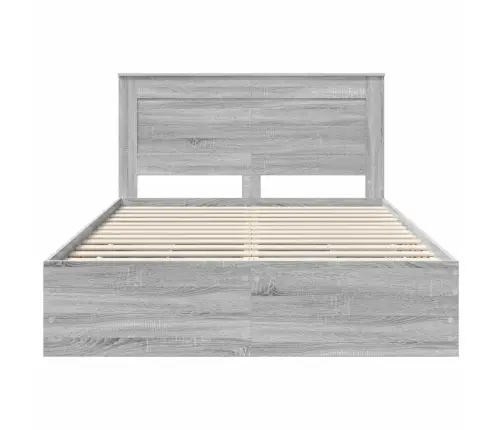 Voodi Raam Sahtliga Peaga Hall Sonoma 160 X 200 Cm Inseneripuit