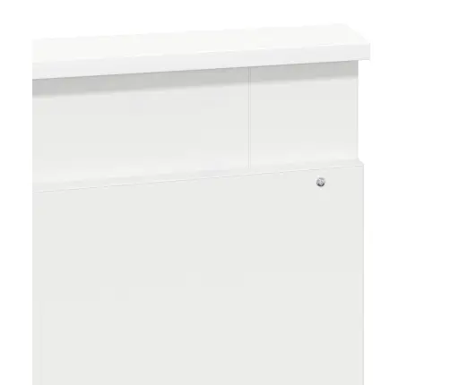 Gultas Rāmis Ar Atvilktni Balts 120 X 200 Cm Inženieru Koks Vidaxl