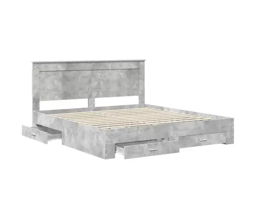 Gultas Rāmis Ar Atvilktni Ar Galvas Klāju Inženierijas Koks Vidaxl