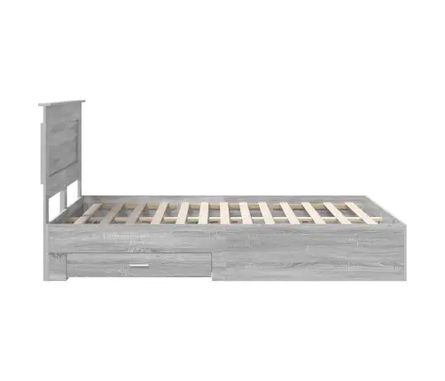 Lovos Rėmas Su Stalčių Su Galvūgalio Apdirbta Mediena