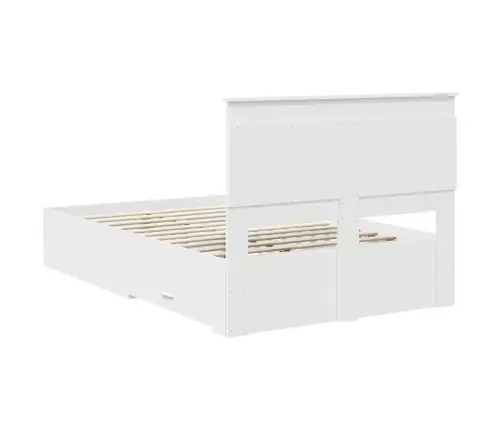 Gultas Rāmis Ar Atvilktni Ar Galvas Klāju Inženierijas Koks Vidaxl